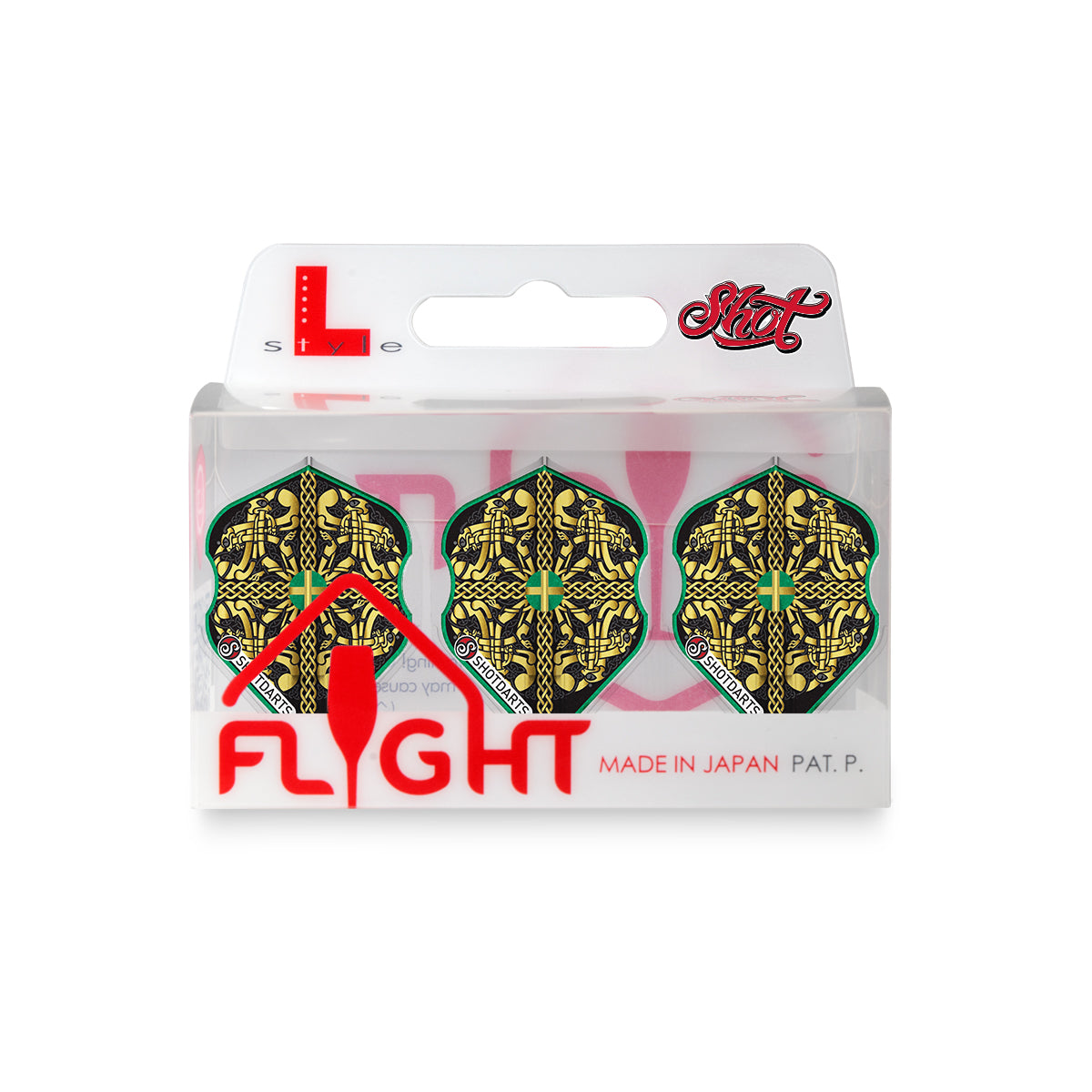 Shot Darts L-Style EZ L1 Celt Cernunnos Dart Flight Set