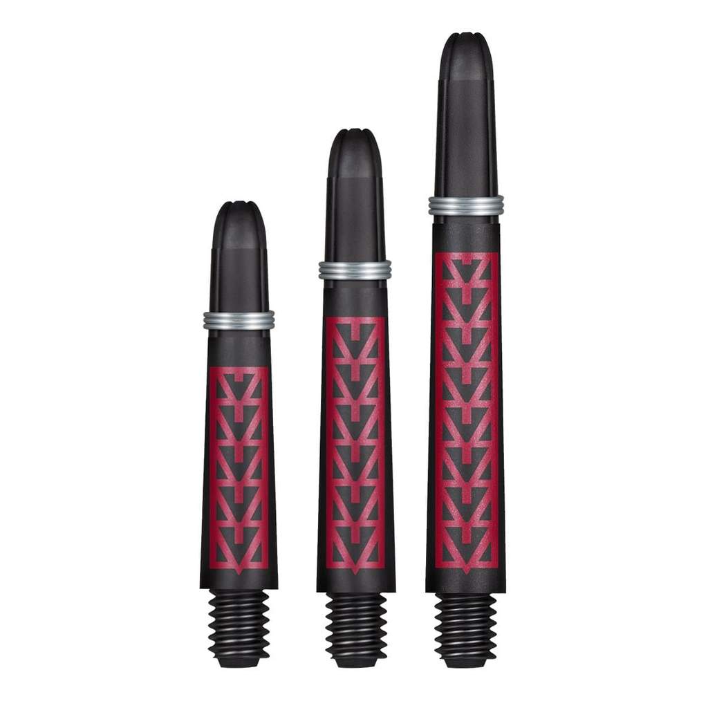Shot Koi Carbon Dart Shaft-Pakati Red