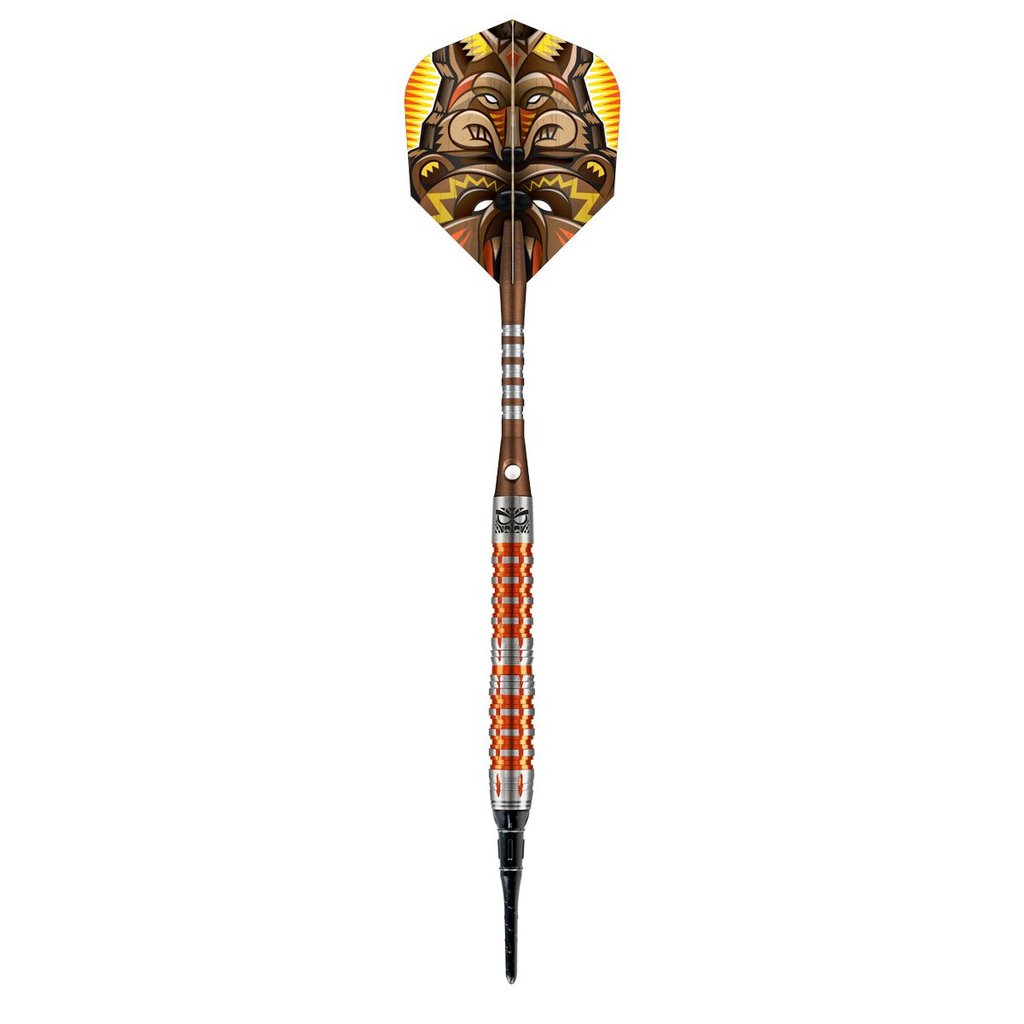 DISCONTINUED TOTEM 3 SERIES SOFT TIP DART SET-85% TUNGSTEN-18gm darts - view 3