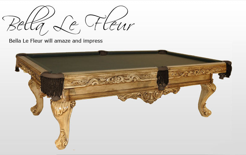 Golden West Billiards Bella Le Fluer Pool Table