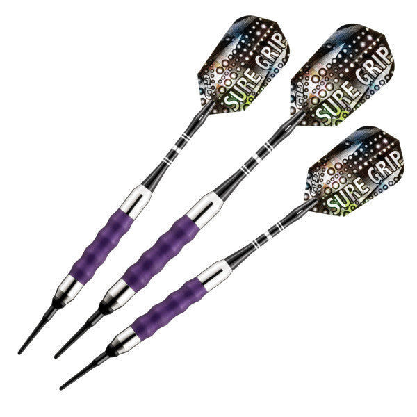 Viper Sure Grip Darts Purple Soft Tip Darts - 18 grams
