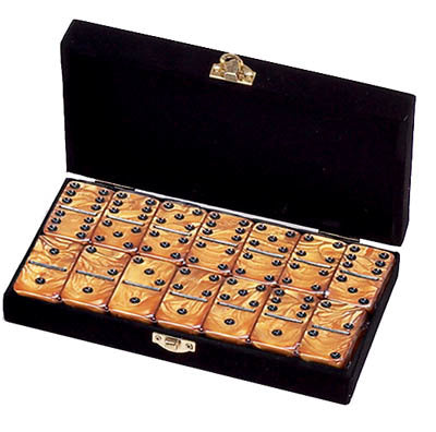 Domino 06 Marbled Gold