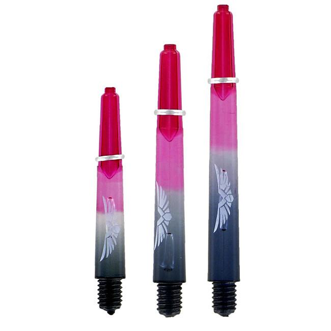 EAGLE CLAW DART SHAFTS-TWO TONE-RED BLACK