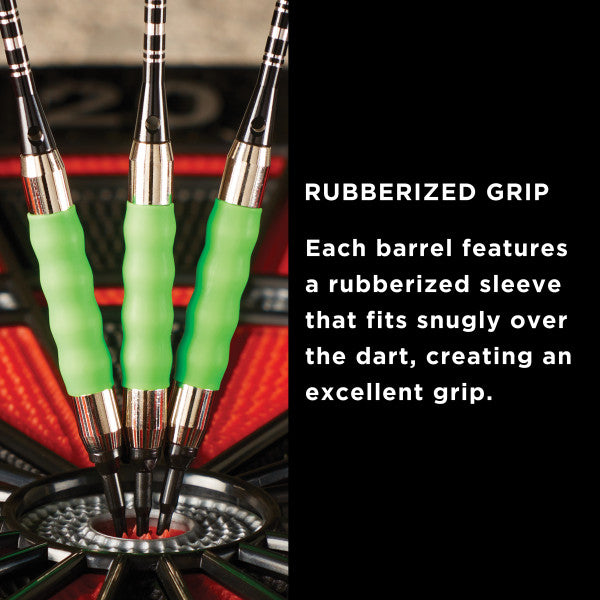 Viper Sure Grip Darts Green Soft Tip Darts - 18 grams