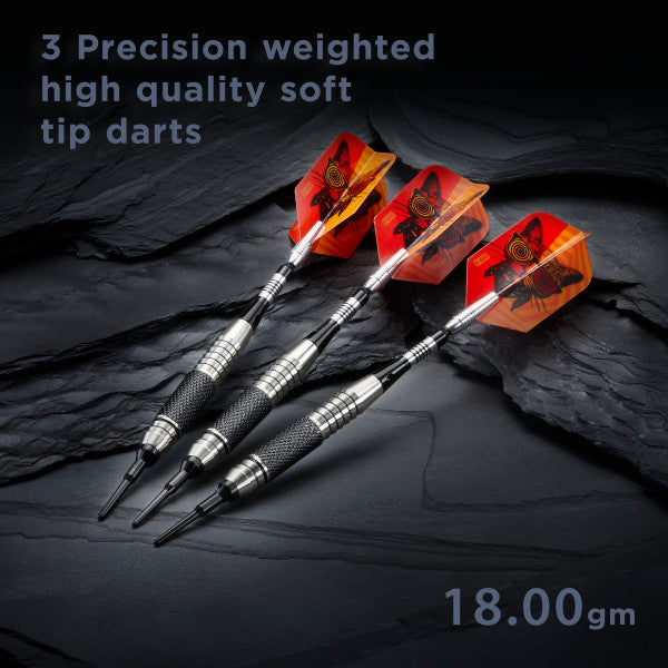 Viper The Freak Darts Soft Tip Darts Knurled and Grooved Barrel 18 Grams - view 4