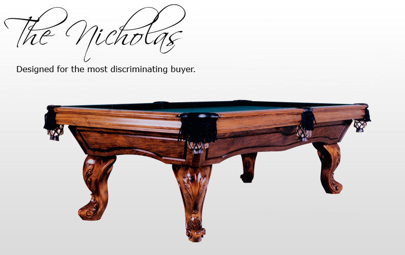 Golden West Billiards Nicholas Pool Table