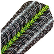Harrows Darts Harrow's Supergrip Slim Flight (Green)