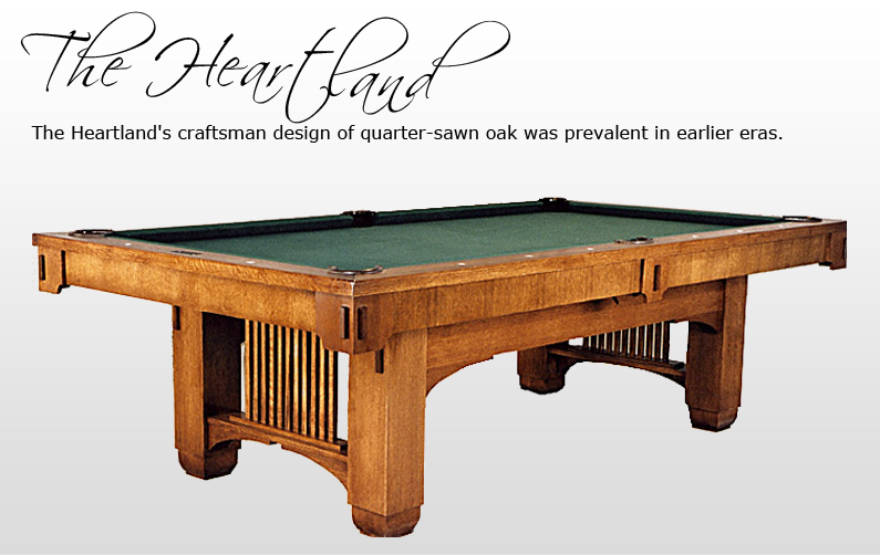 Golden West Billiards Heartland Pool Table