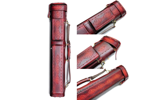 Delta Genuine Leather 2x5 Hand Tooled Case (031-902-3-25)