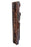 Delta Genuine Leather 3x5 Hand Tooled Case - Brown - image 4