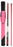Package Deal - Pink Graphite Cue & 1x1 Case - MH-501 + 033-027-2-PK