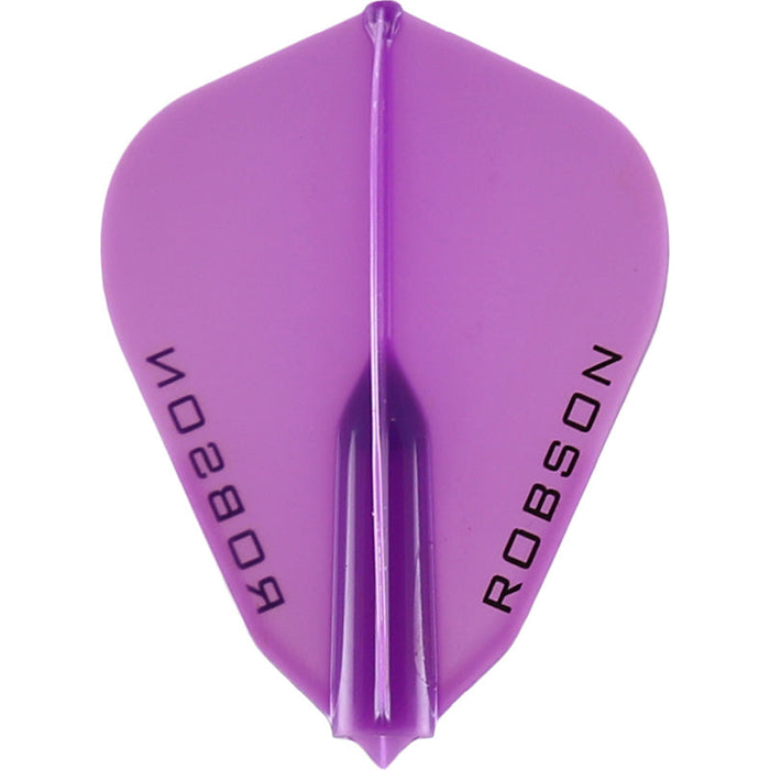 Robson Plus Dart Flights - Fantail Purple