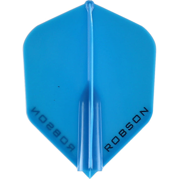 Robson Plus Dart Flights - Standard Blue