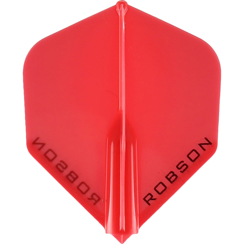 Robson Plus Dart Flights - Standard Red