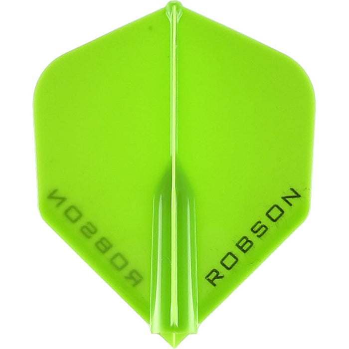 Robson Plus Dart Flights - Standard Lime