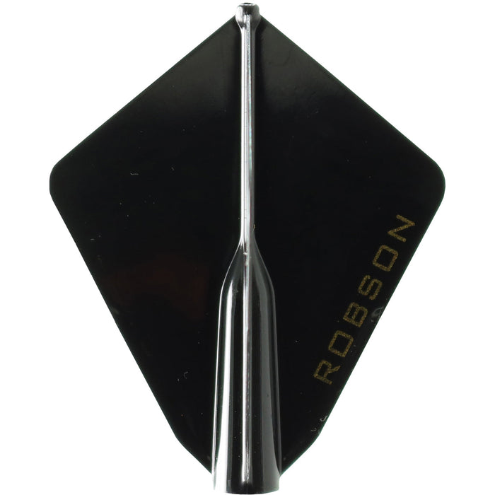 Robson Plus Dart Flights - Astra Black