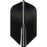 Robson Plus Dart Flights - Slim Black