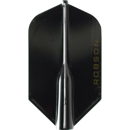 Robson Plus Dart Flights - Slim Black