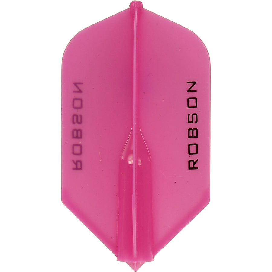 Robson Plus Dart Flights - Slim Pink