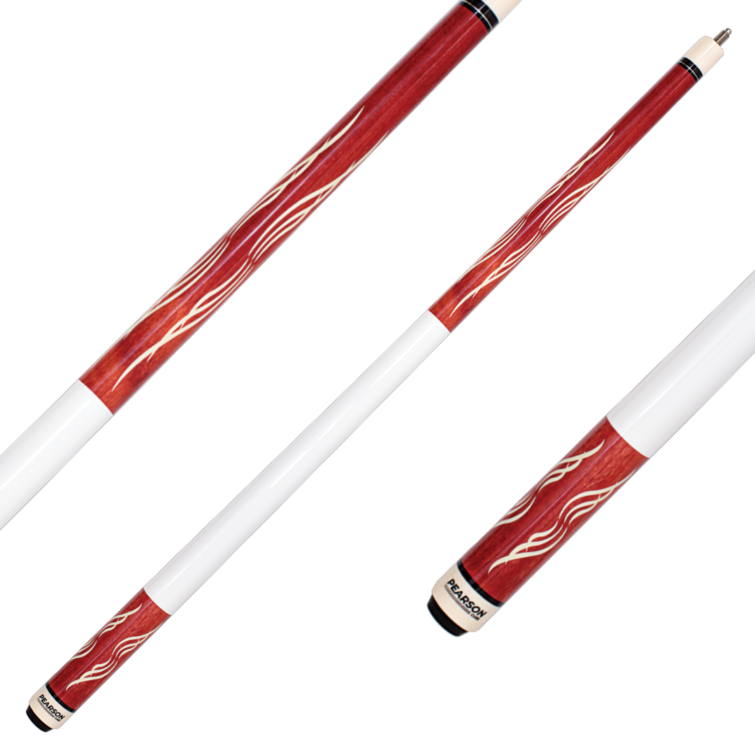 Pearson PK Carbon Clear Cue Red w White Handle 18oz 11.8mm - image 2