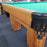 USED 9' Square legged pool table