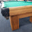 USED 9' Square legged pool table