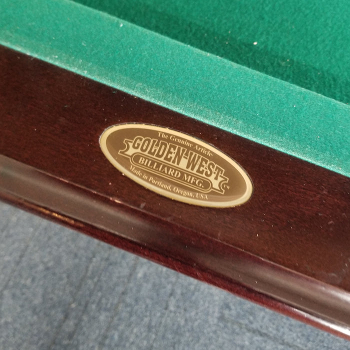 USED 8' GOLDEN WEST BILLIARDS INNSBROOK POOL TABLE