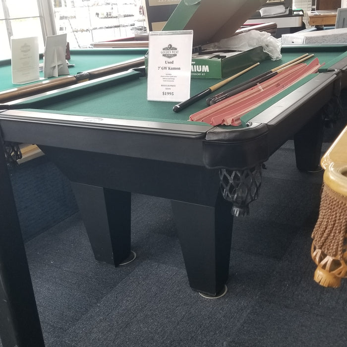 Used 7' Golden West Billiards Kamon