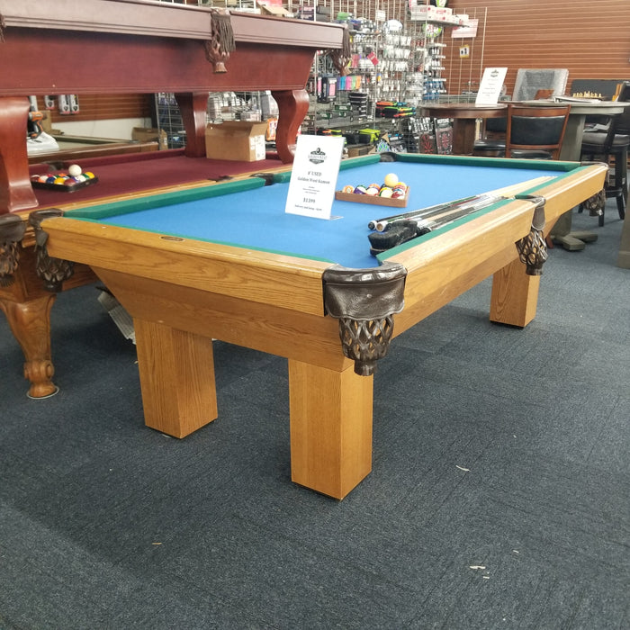 Used 8' Golden West Billiards Kamon