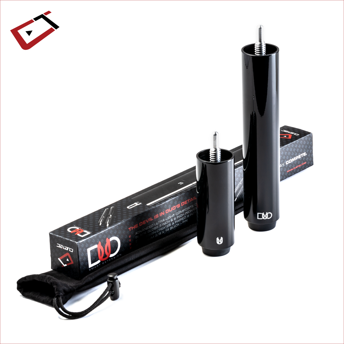 Cuetec DUO® Smart Extension for AVID & Gen II Cynergy Cues - view 2