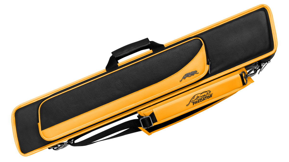 Predator Pool Cue Case - Roadline Black/Yellow Soft - 4x8