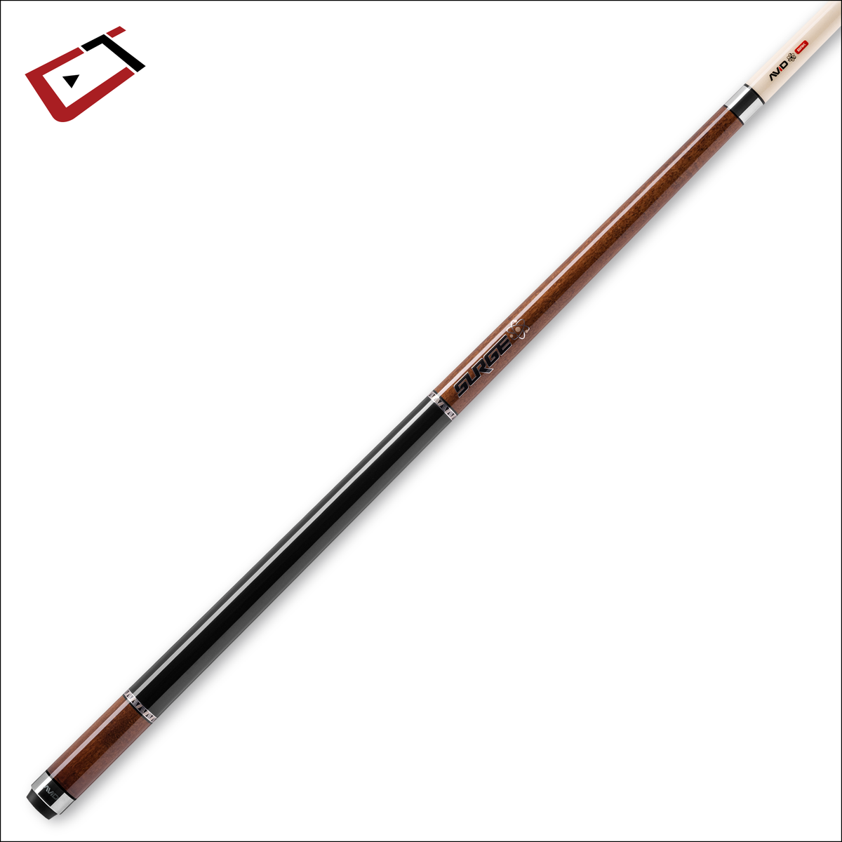 AVID Surge Break Cue Brown Stain - image 2