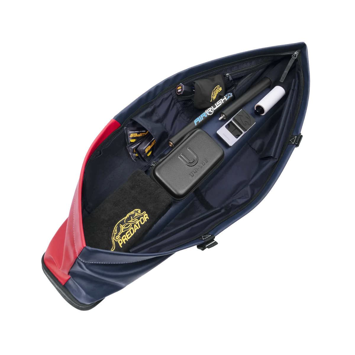 Predator Urbain 2x4 Hard Cue Case - Blue/Red - image 3