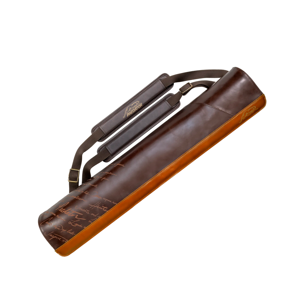 Predator Limited Edition Legacy Leather 2x4 Soft Cue Case - Dark Brown