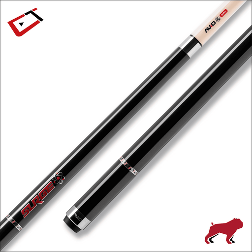 AVID Surge Break Cue Black/Crimson