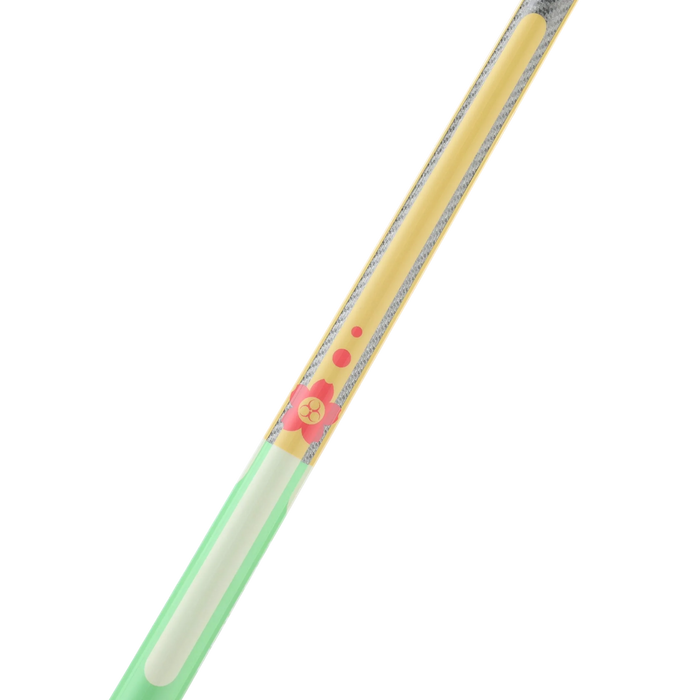 Green and peach forearm