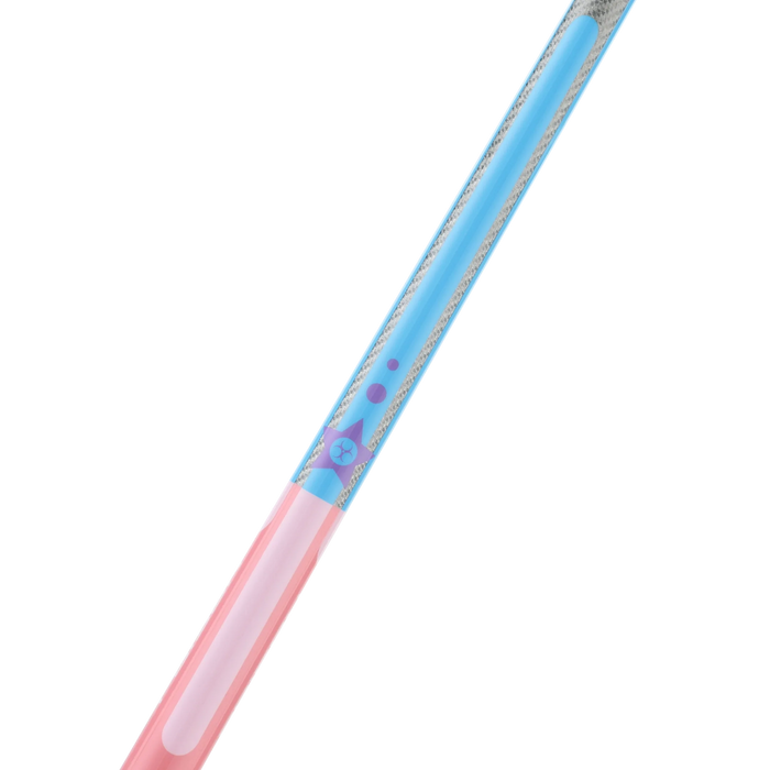 Poison Candy Sugar pink and light blue forearm