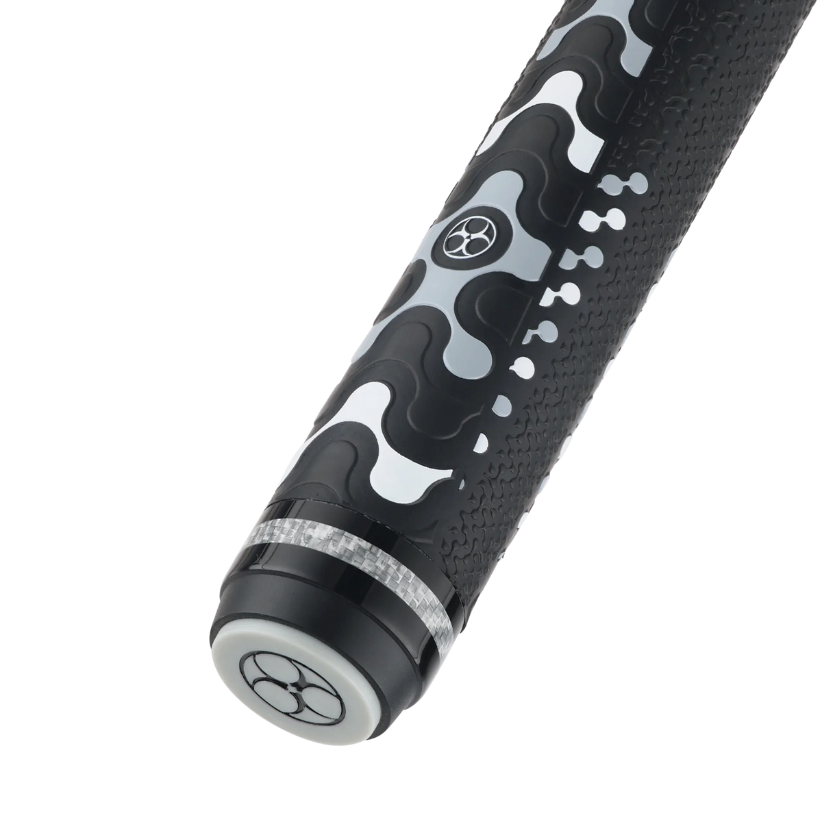 Poison VX Break Cue with Venom Carbon Fiber Shaft - Gray/Black