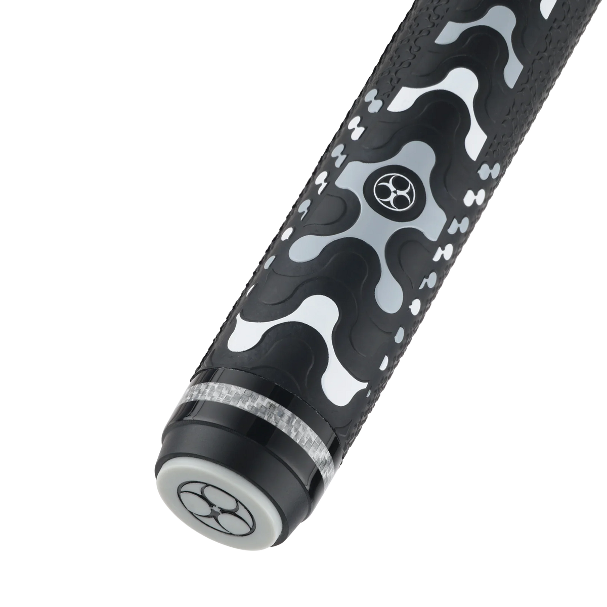 Poison VX Break Cue with Venom Carbon Fiber Shaft - Gray/Black