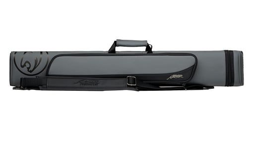 Predator Roadline Gray/Black Hard Cue Case - Double Straps - 3 Butts x 5 Shafts