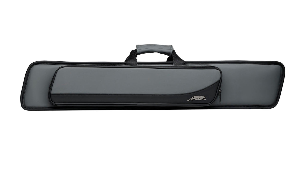 Predator Roadline Gray/Black Soft Cue Case - Double Straps - 4 Butts x 8 Shafts