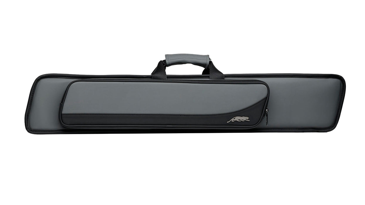 Predator Roadline Gray/Black Soft Cue Case - Double Straps - 4 Butts x 8 Shafts