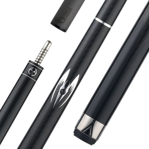 Poison Maelith pool cue, black/black no wrap