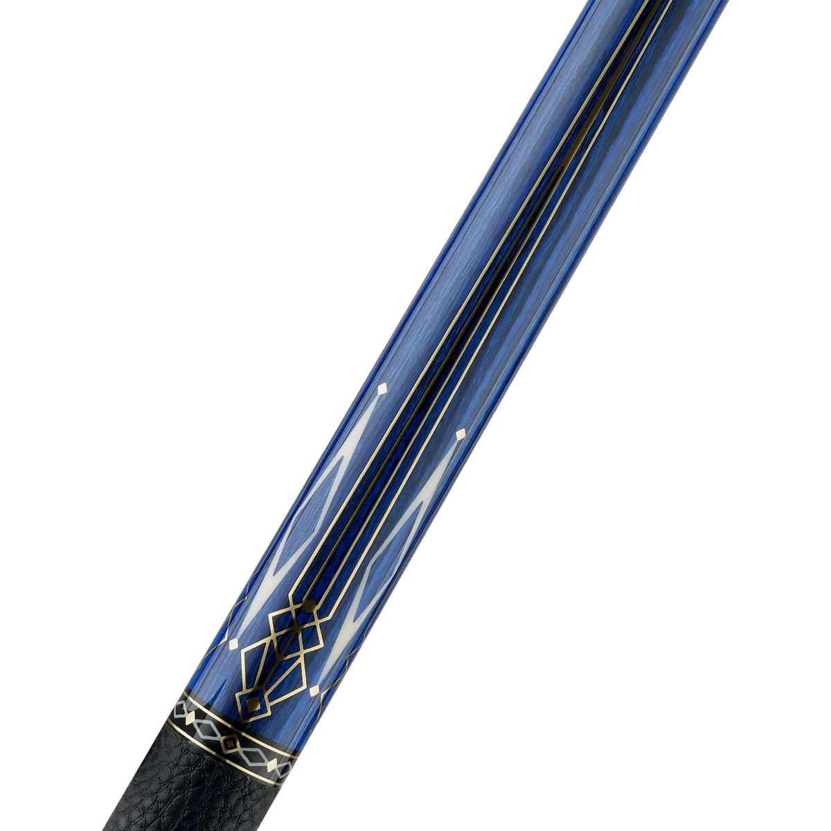 Predator Limited Edition Avant Garde Pool Cue - Royal Blue - Leather Luxe Wrap