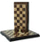 WE Games Magnetic Folding Chess & Checkers Set - Walnut Wood Finish - 8 inch for travel