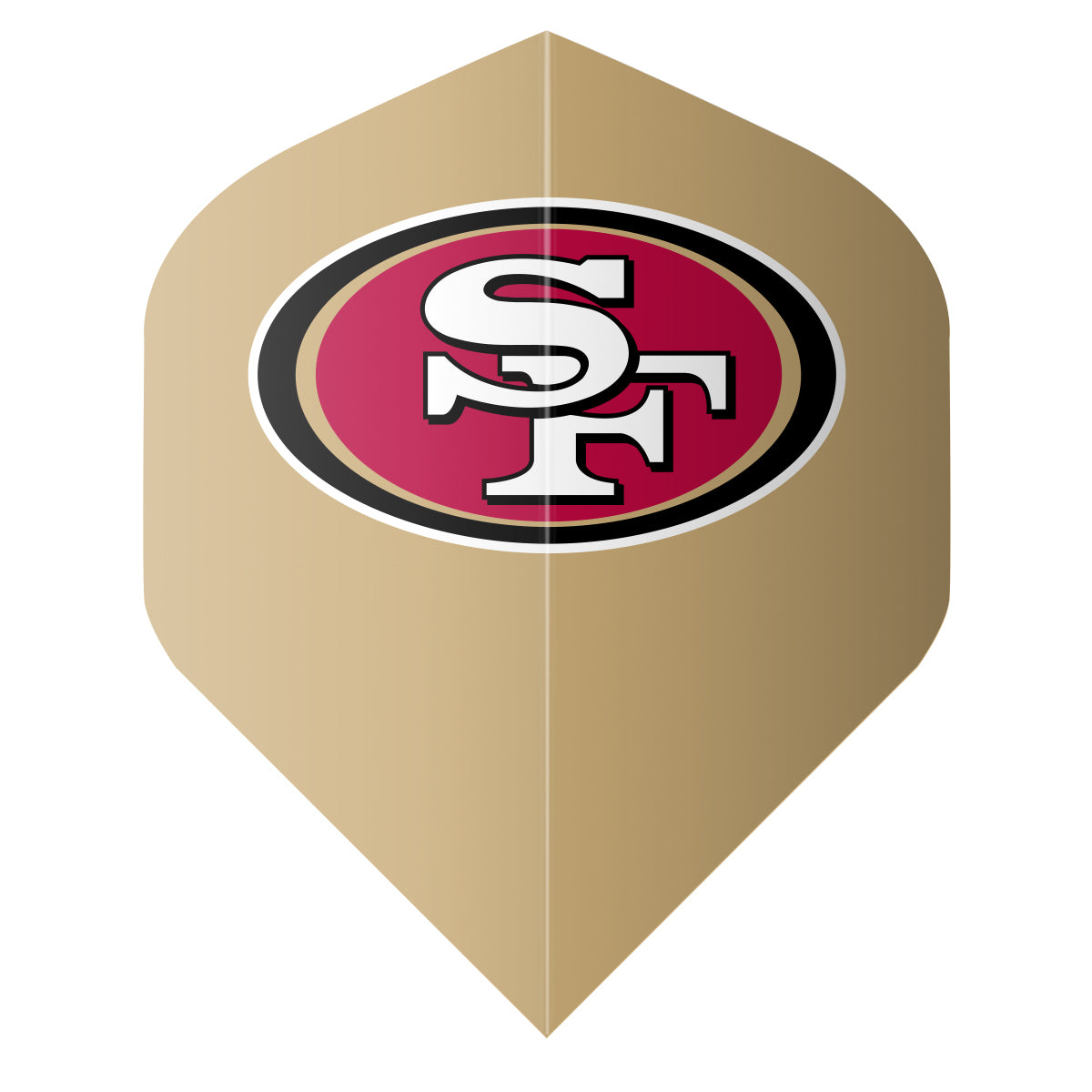 Shot Darts NFL 49ers Flight Set Tan