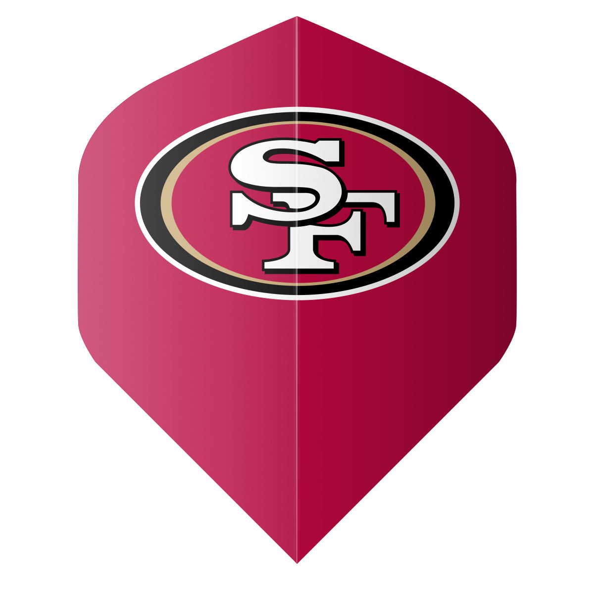 Shot Darts NFL 49ers Flight Set Red