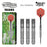 Warrior Taiaha Soft Tip Dart Set-90% Tungsten