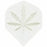 Flights - White with Clear Marijuana leaf