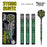 SBSF2B-21 | Pro Series–Stowe Buntz 2.0 Black Ti Soft Tip Dart Set-90% Tungsten Barrels-21gm